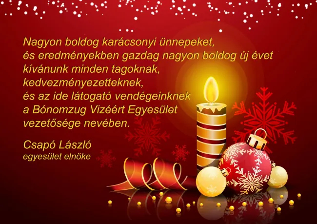 Kellemes ünnepeket!